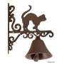 cloche de porte chat en fonte