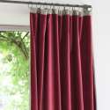 Rideau Velours Uni Framboise Ambiance Cosy