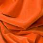 Rideau velours orange