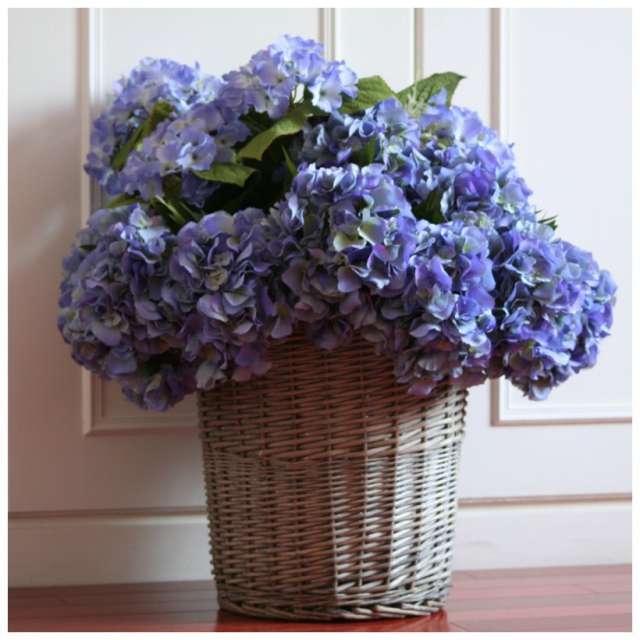 hortensia bleu artificiel