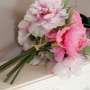 Bouquet Pivoines Roses Cosy