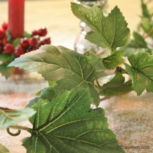 Guirlande de feuilles de Vigne Artificielle