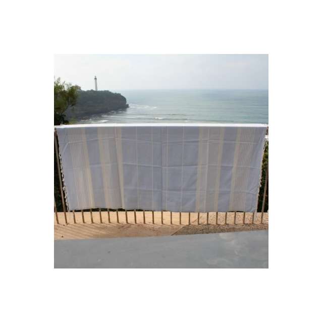 Maxi Fouta Bleu Pastel