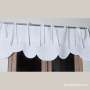 Cantonniere Blanche Linge ancien