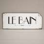 Plaque bain Vintage