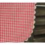 Valance Cantonniere rouge vichy