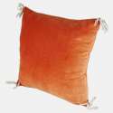 Coussin Velours orange Déco Cosy Déco Esprit Boudoir