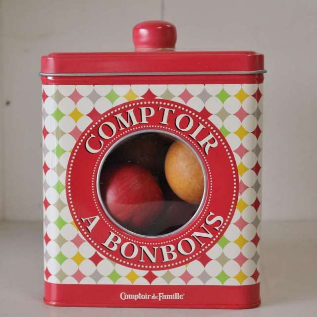 Boîte à Bonbons métal Comptoir de Famille