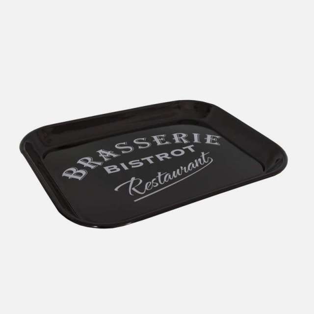 Plateau Rectangulaire noir Cuisine Bistrot