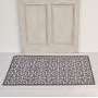 Tapis Carreaux de Ciment Gris lavable machine