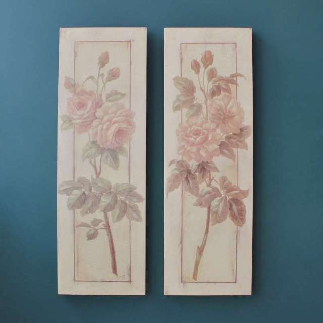 Tableaux Roses anciennes Charme