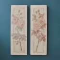 Tableaux deco rose Antic Line Deco Charme