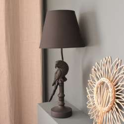 Lampe Perroquet Noir Chehoma