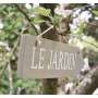 Plaque Bois Deco Jardin Athezza