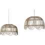 Abat-jour suspension lustre Rotin Bohême Chic 