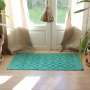 Petit Tapis tissage artisanal Portugais Vert