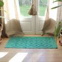 Petit Tapis coton Couleur Verte