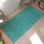 Petit Tapis tissage artisanal Portugais Vert