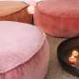 Pouf Coussin de Sol velours Cosy Déco