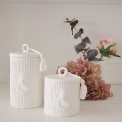 2 Pots à Coton Mathilde M Marquise