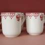 Mug Comptoir de Famille Damier Rouge