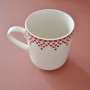 Mug Comptoir de Famille Damier Rouge