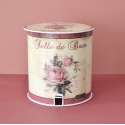 Poubelle salle de bain shabby-chic