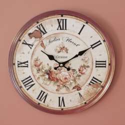 Horloge Style shabby-chic Romantique