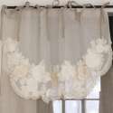 Rideau Fleurs Shabby-Chic