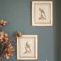 Duo de tableaux perroquets ambiance Cosy