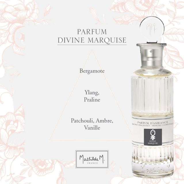 Nouveau Divine Marquise Mathilde M Parfum d'Ambiance