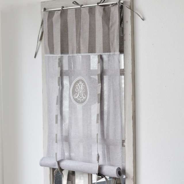 Store Gris Monogramme