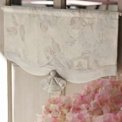 Cantonniere sur-mesure style Shabby