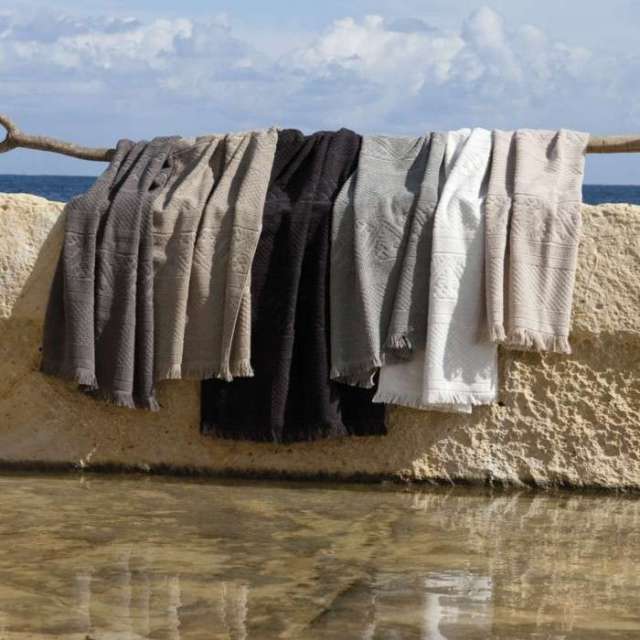 Drap de bain Hammam Gris Orage