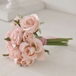 Bouquet Roses Shabby Romantique