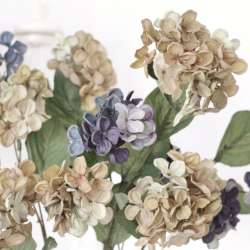 Hortensias Artificiels coloris au choix