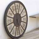 Horloge murale style Usine Retro