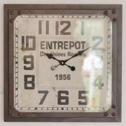 Horloge Style Industriel