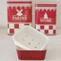 Porte Savon Cuisine Rouge