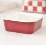 Porte savon cuisine rouge