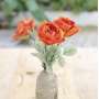 Rose Ancienne Artificielle couleur Corail